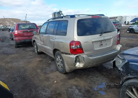 2004 Toyota Highlander V6 z USA, uszkodzony, nr VIN JTEEP21A640045854